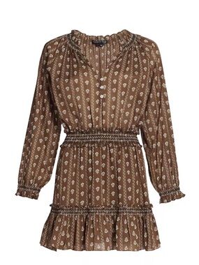 NWOT Veronica Beard size S Espie peasant mini dress